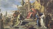 PITTONI, Giambattista The Continence of Scipio (mk05) oil painting artist